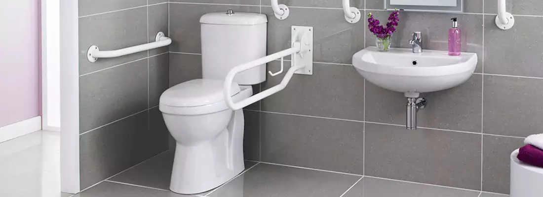 Modern Handicap Bathroom Solutions with Safety Features in Port St. Lucie, FL